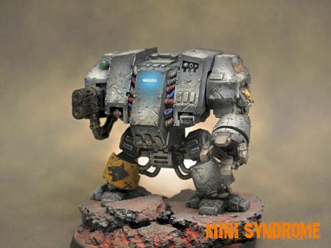 Space wolves dreadnought by Leon0679