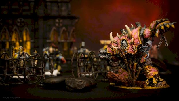 Hellbrute Emperor's Children Slaanesh Chaos Space Marine by BrooksMcclary