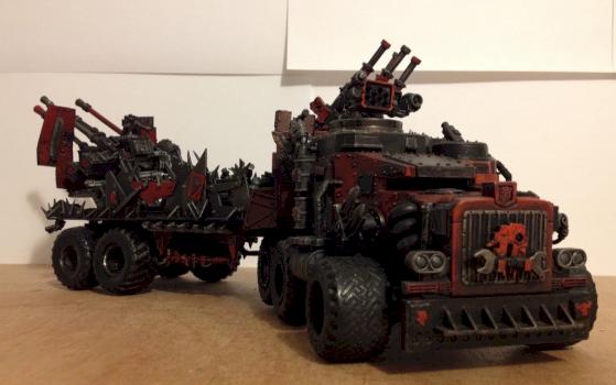 Ork Big Rig War Trukk by treadiculous