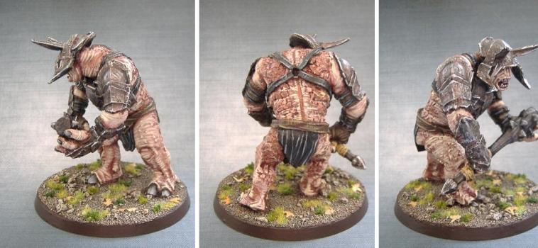 Mordor Troll side view by Vaeroun