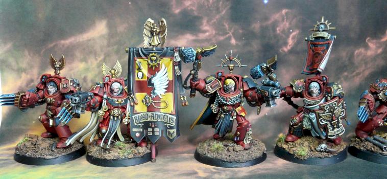 Blood Angels terminator HQ by RAFF