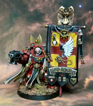 Brother Lorenzo standard bearer by RAFF