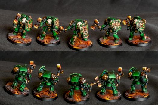 Salamanders Assault Terminators by Heavy