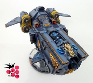 Space Wolves Stormfang by malinek28