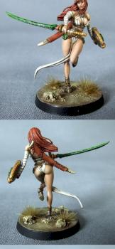 Kingdom Death Sword Hunter Conversion by ZandrisIv