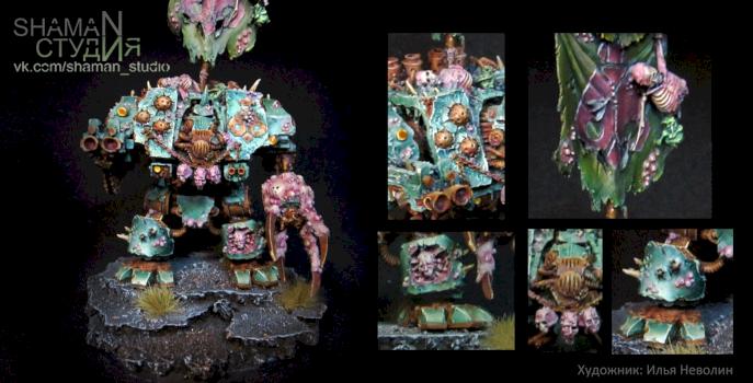 Nurgle Dreadnought by warham194