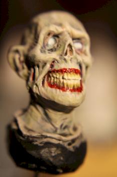 Zombie Bust by Corvidius