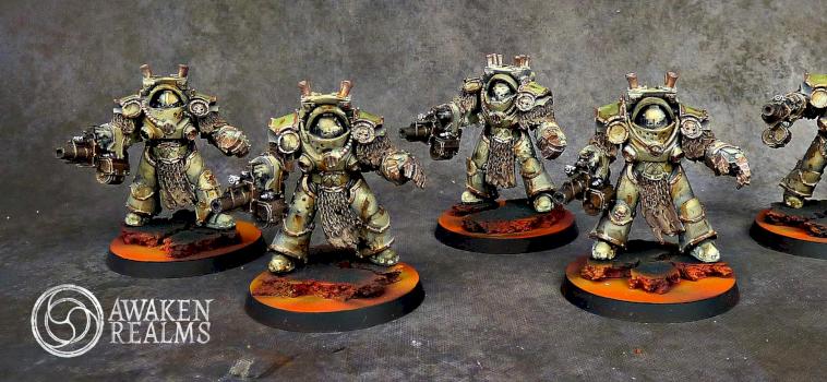 Horus Heresy Death Guard Grave Wardens by Awaken Realms
