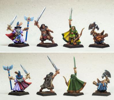 Base heroes of Warhammer Quest 1995 edition by Dan-Di