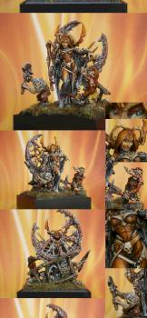 Ghoul Queen & Servants by algente