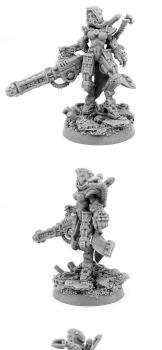 NAKED FEMALE IMPERIAL MECHANIC ERADICATOR WITH GRAVI-CANNON by warex