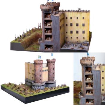 Castle Nuevo siege during Italian Wars 1494-1559. by Crimson K
