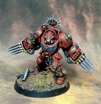 Blood Angel terminator with lightning claws by RAFF