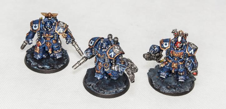 Ultramarines Centurion Devastator Squad by darkvision