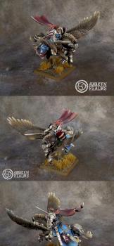 Bretonnian Lord on Pegasus by Awaken Realms
