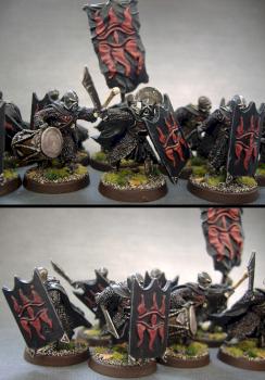 Black Guard of Barad-dûr close-up by Vaeroun