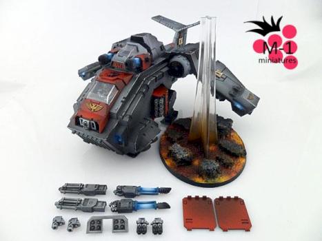 Grey Knights Stormraven by malinek28