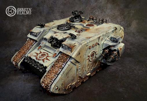 Horus Heresy Death Guard Land Raider by Awaken Realms