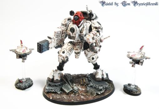 TAU EMPIRE XV95 GHOSTKEEL BATTLESUIT by mediatrade