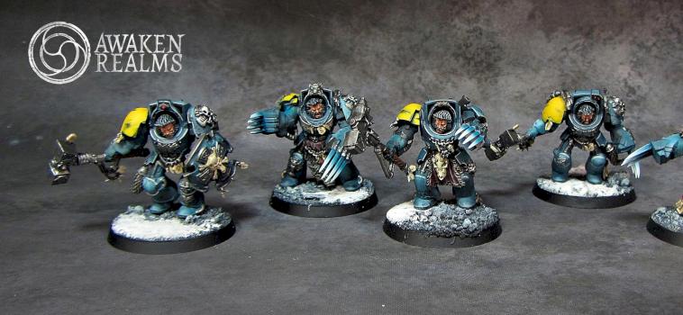 Space Wolves Wolf Guard Terminators by Awaken Realms