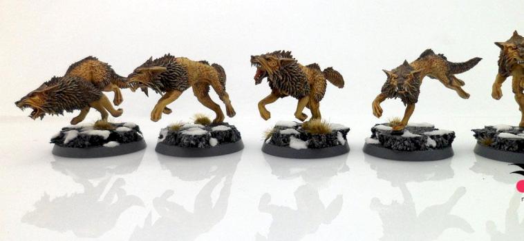 Fenrisian Wolves by malinek28