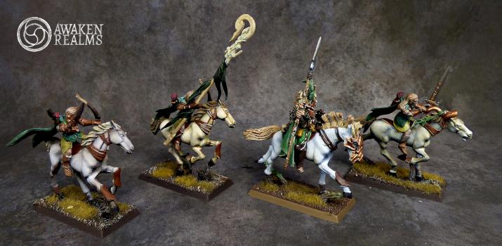 Wood Elves Glade Riders by Awaken Realms