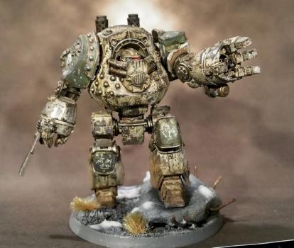 Death Guard Contemptor by Trialdan
