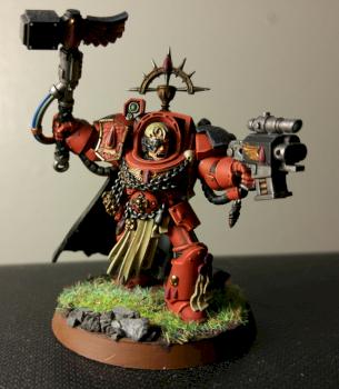 Blood Angels Terminator Captain by DJFreshToast