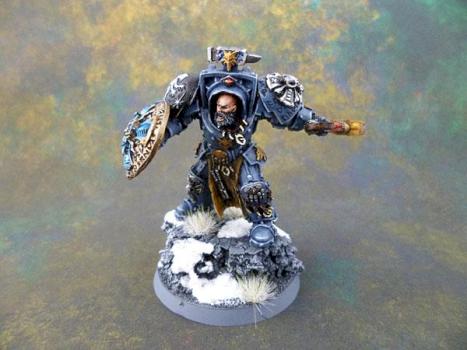 Arjack Rockfist Space Wolves by malinek28