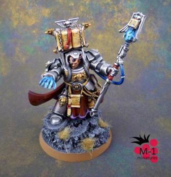 Grey Knights Librarian by malinek28