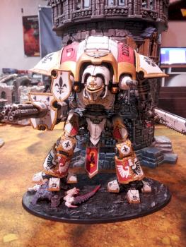Adepta Sororitas Imperial Knight by hmgang