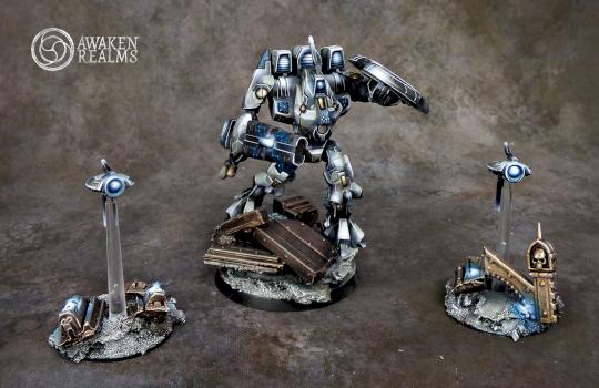 Tau Commader Shas'o R'Alai by Awaken Realms