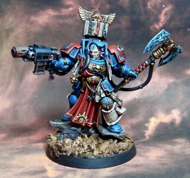 Blood Angel Librarianin Terminator armor by RAFF