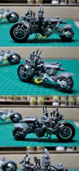 Deff Ork Boss Warbiker by studiolevel