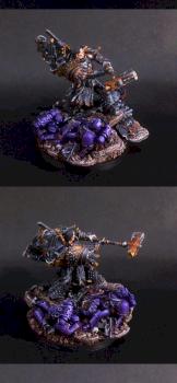 Ferrus Manus the Gorgon, Primarch of the Iron Hands by Hovahkin