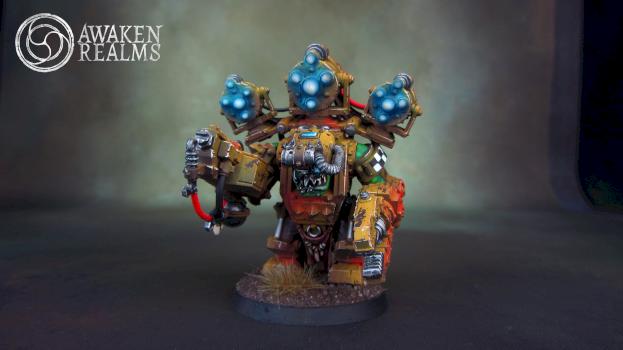 Orks Mek in Mega-Armor by Awaken Realms