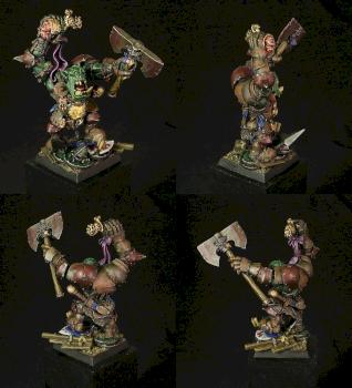 Grimgor Ironhide Ork Waaaghboss  (better pictures) by Ardhir