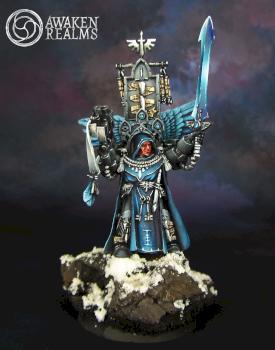 Winged Grey Knights Grand Master (Belial model) by Awaken Realms