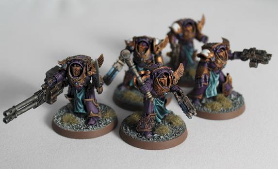 Emperor's Children Tartaros Terminator Squad by LittleMonster