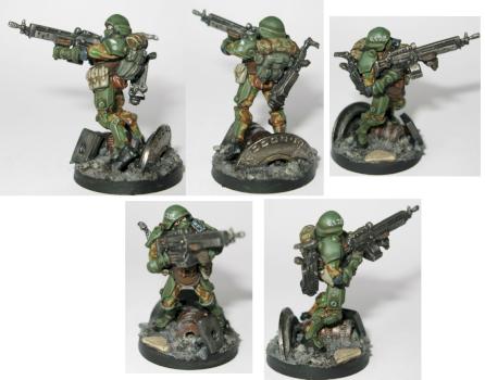 Infinity Ariadna, old VETERAN KAZAK by bajdur