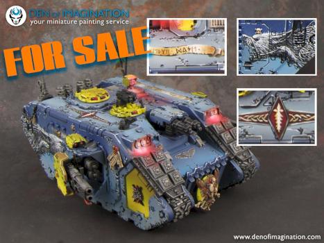 Space Wolves Landraider Level 5 by DEN of IMAGINATION