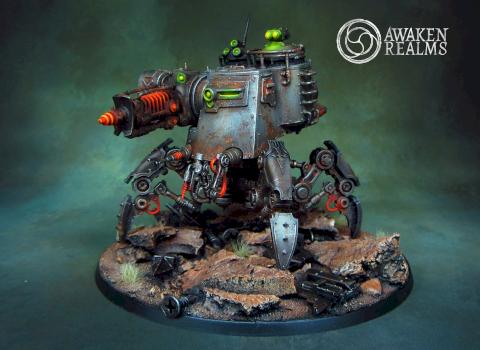 Adeptus Mechanicus Onager Dunecrawler by Awaken Realms