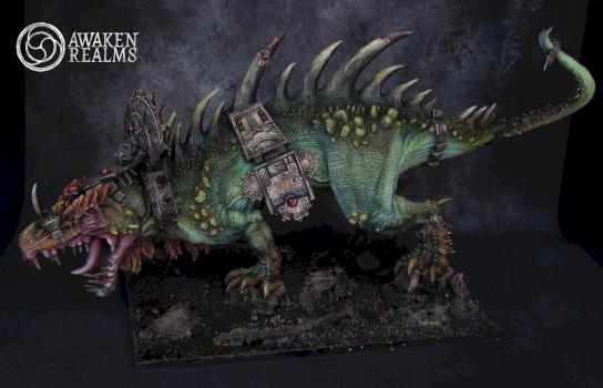 Lizardmen Dread Saurian by Awaken Realms