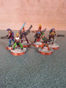 Warhammer Necromunda Escher gang by feekejames
