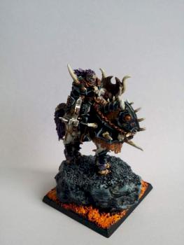 Slaanesh Mounted Chaos Lord by feekejames