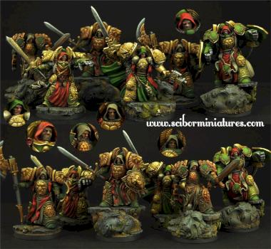 Sci Fi Lion Knights by Scibor