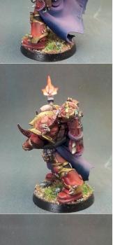 Word Bearer Captain by epicstory