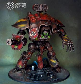 Imperial Knight Warden Adeptus Mechanicus by Awaken Realms