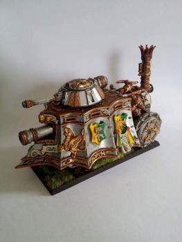 Warhammer Empire Steam Tank by feekejames