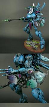 Eldar wraithknight by RezoAmalio